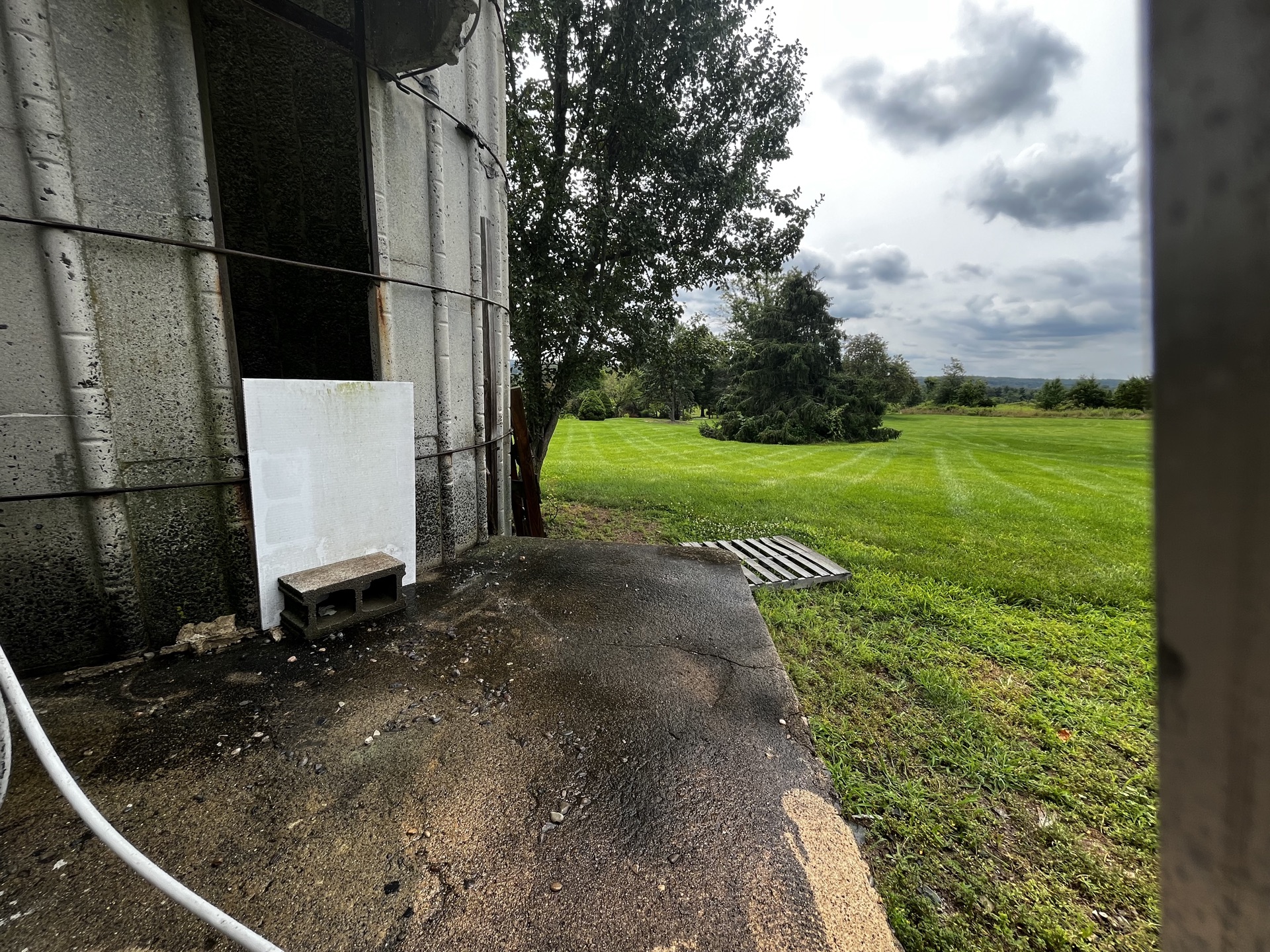 After power washing